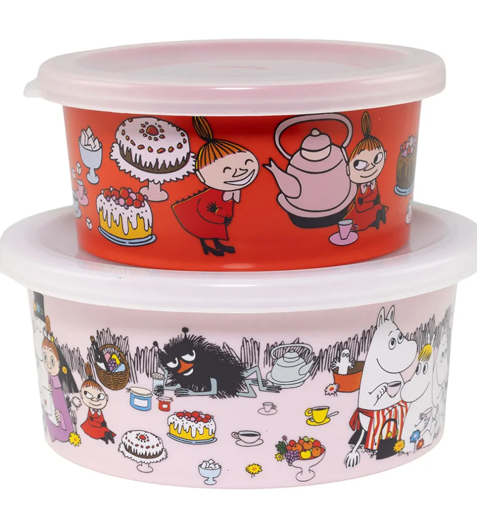Rätt Start Snackbokse - 2-pak - Mumi - 450/250 ml - Lille My