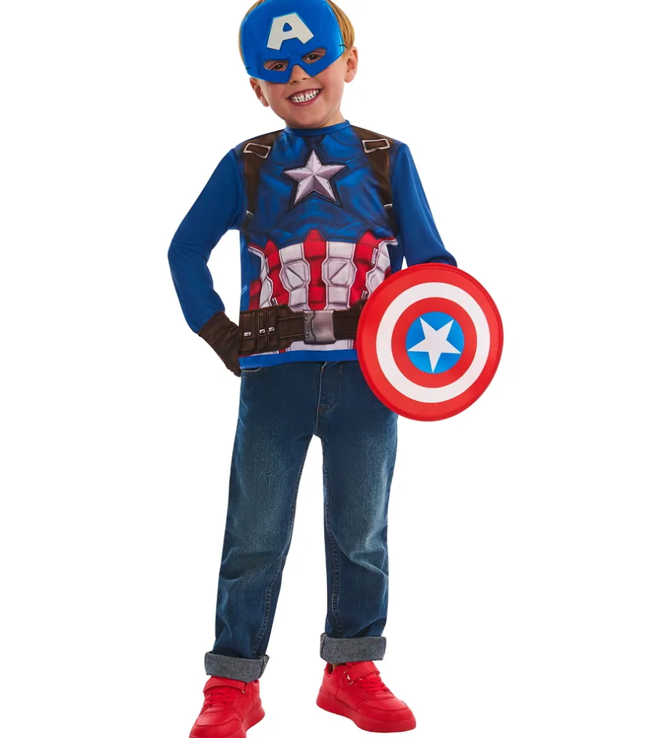 Rubies Udklædning - Marvel Captain America