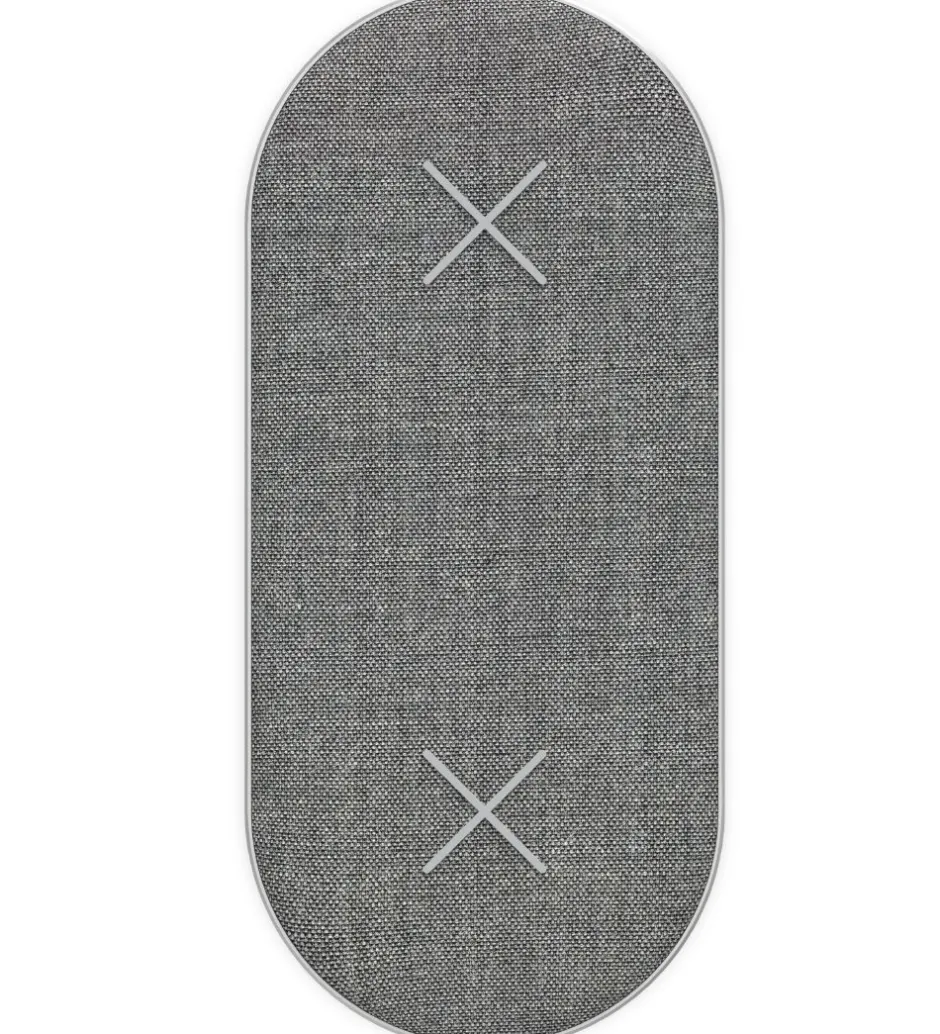 SACKit Oplader - CHARGEit Dual Dock - Wireless - Grå