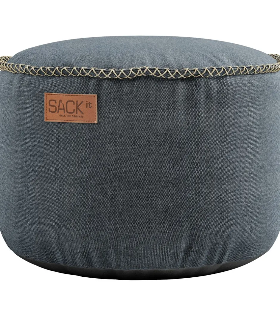 SACKit Puf - Canvas - 50x35 cm - Petrol