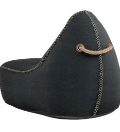 Sækkestole|Stole*SACKit Sækkestol - Canvas Lounge Chair - 96x80x70 cm - Sort