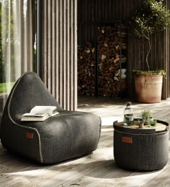 Sækkestole|Stole*SACKit Sækkestol - Cobana Lounge Chair - 96x80x70 cm - Grå