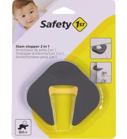 Kant- Og Hjørnebeskyttere*Safety 1st Dørstopper/Fingerbeskytter - Grå