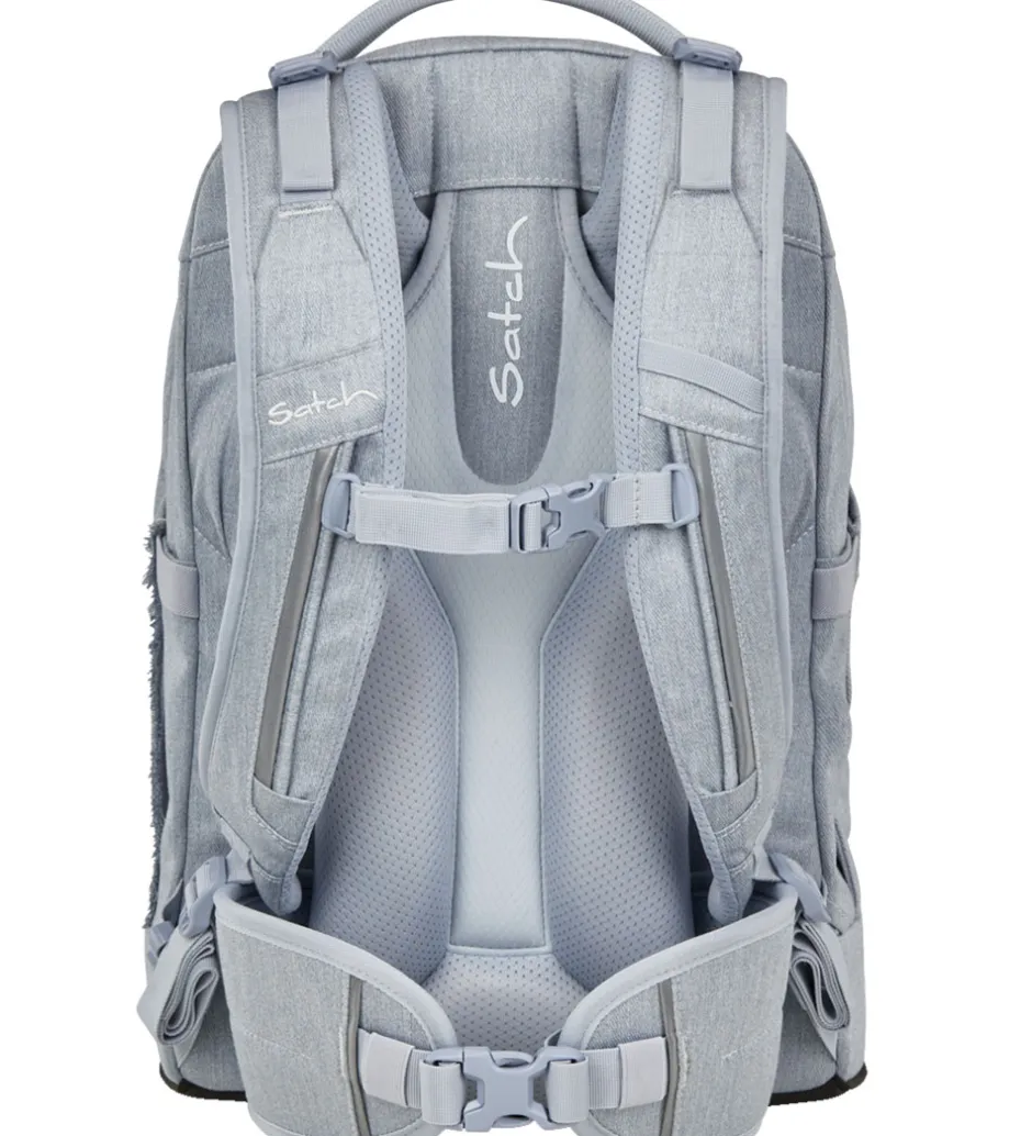 Skoletasker*Satch Skoletaskesæt - Pack - Washed Blue