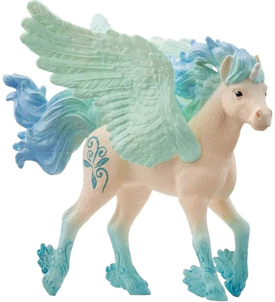 Schleich*Schleich Bayala - Stormfuldt Enhjørningeføl - H: 9 cm - 70824