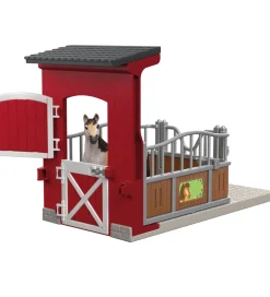 Schleich*Schleich Farm World - Ponyboks m. Mustang Hoppe - 42724 - 19 Del