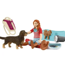 Schleich*Schleich Overnatning Med Hannah - 42748 - 11 Dele