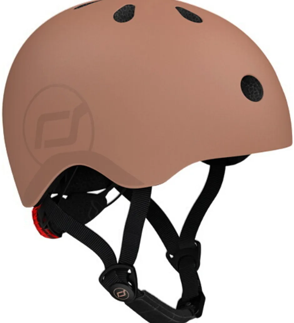 Børn Scoot and Ride Cykelhjelm - Mocha