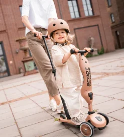 Børn Scoot and Ride Cykelhjelm - Mocha