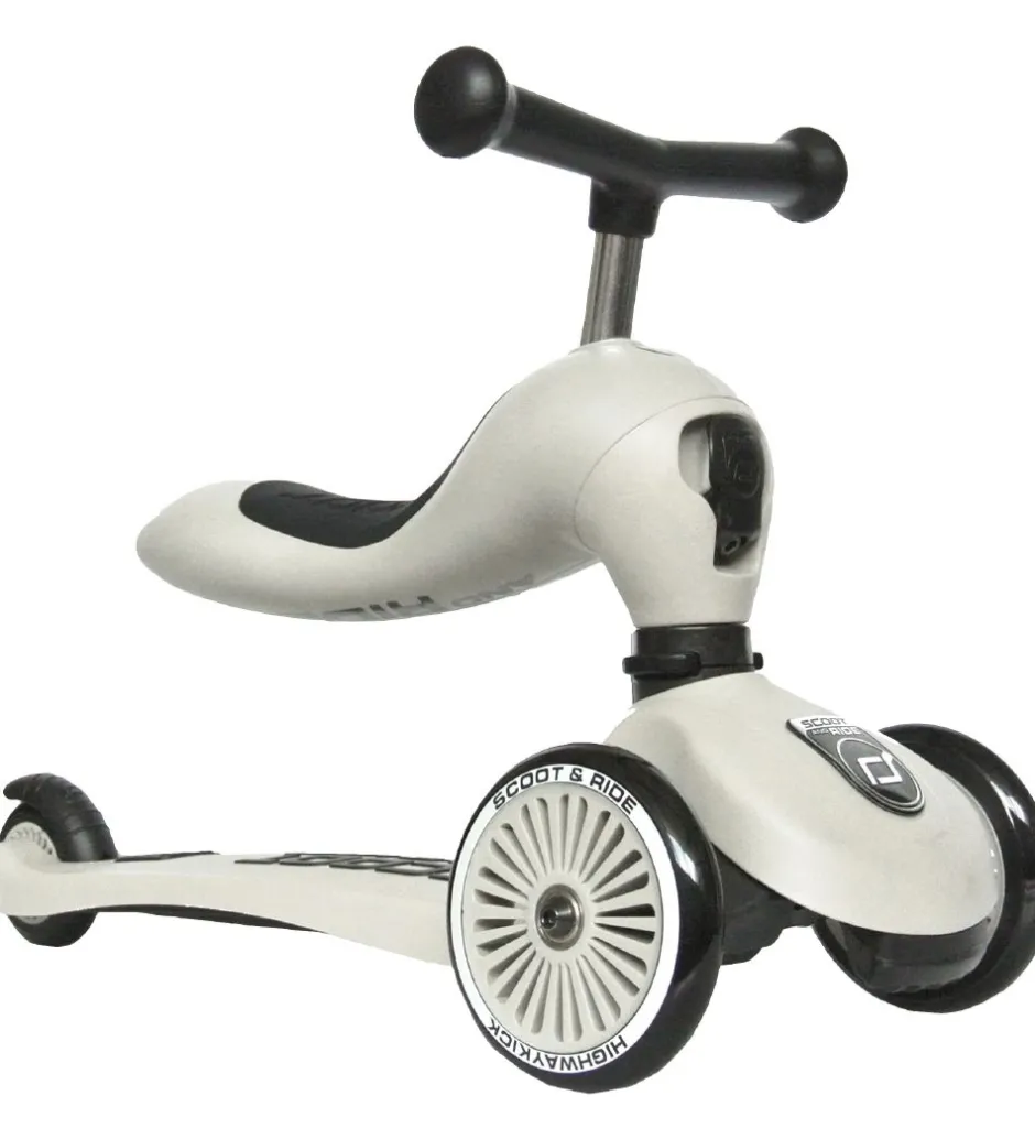 Løbecykler|Løbehjul*Scoot and Ride Highway Kick 1 - Ash