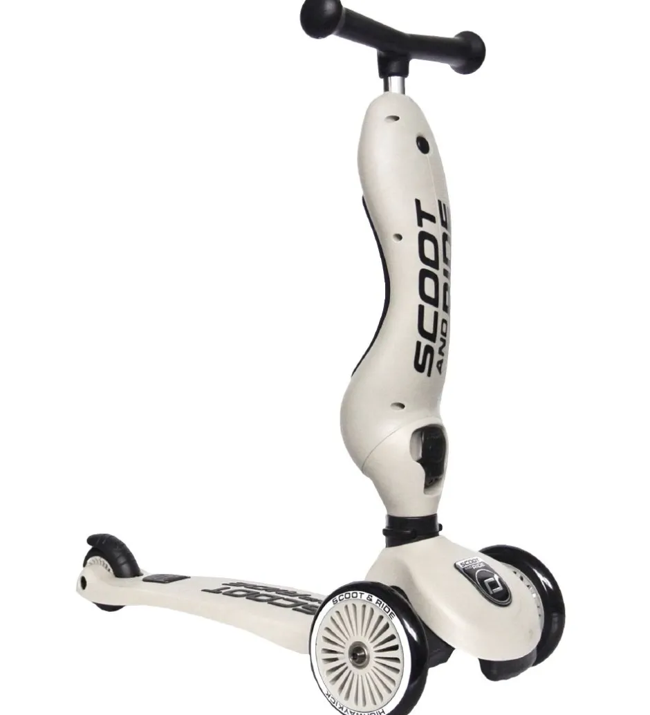 Løbecykler|Løbehjul*Scoot and Ride Highway Kick 1 - Ash