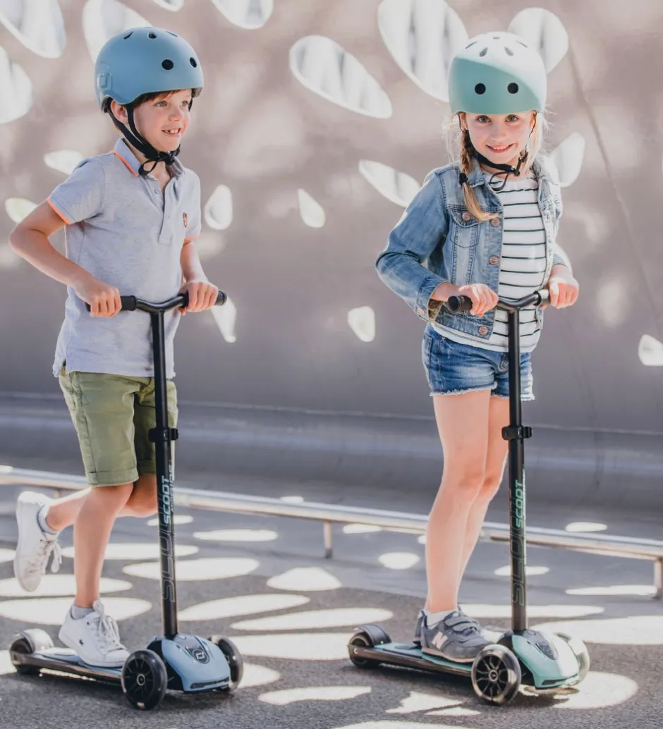 Løbehjul|Løbehjul*Scoot and Ride Highway Kick 5 - LED - Forest