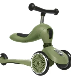 Løbecykler|Løbehjul*Scoot and Ride Highway Kick 1 - Olive