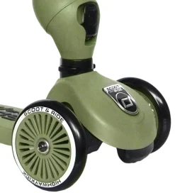 Løbecykler|Løbehjul*Scoot and Ride Highway Kick 1 - Olive