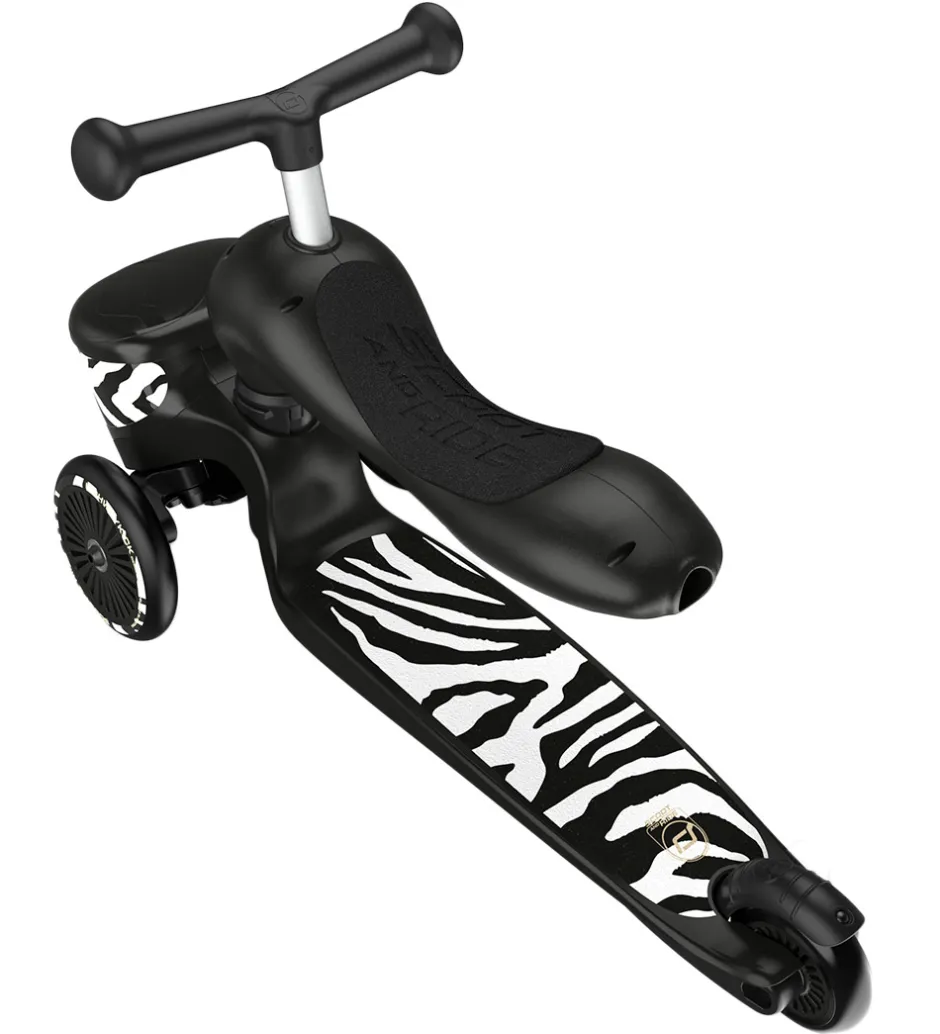 Løbecykler|Løbehjul*Scoot and Ride Highwaykick 1 Lifestyle - Zebra