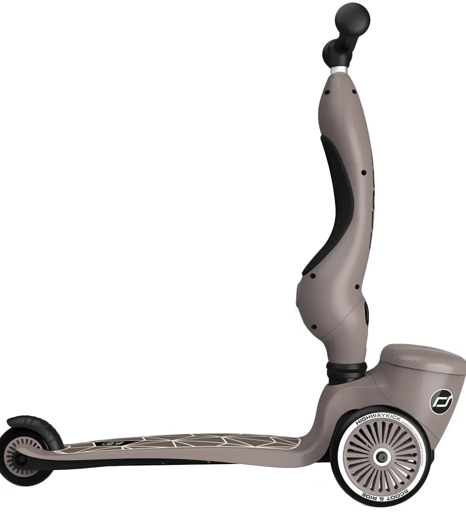 Løbecykler|Løbehjul*Scoot and Ride Highwaykick 1 Lifestyle - Brown Lines