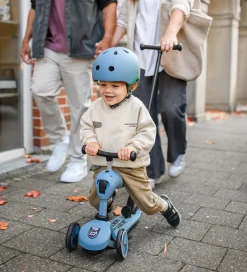 Løbecykler|Løbehjul*Scoot and Ride Highwaykick 1 Push&Go - Steel
