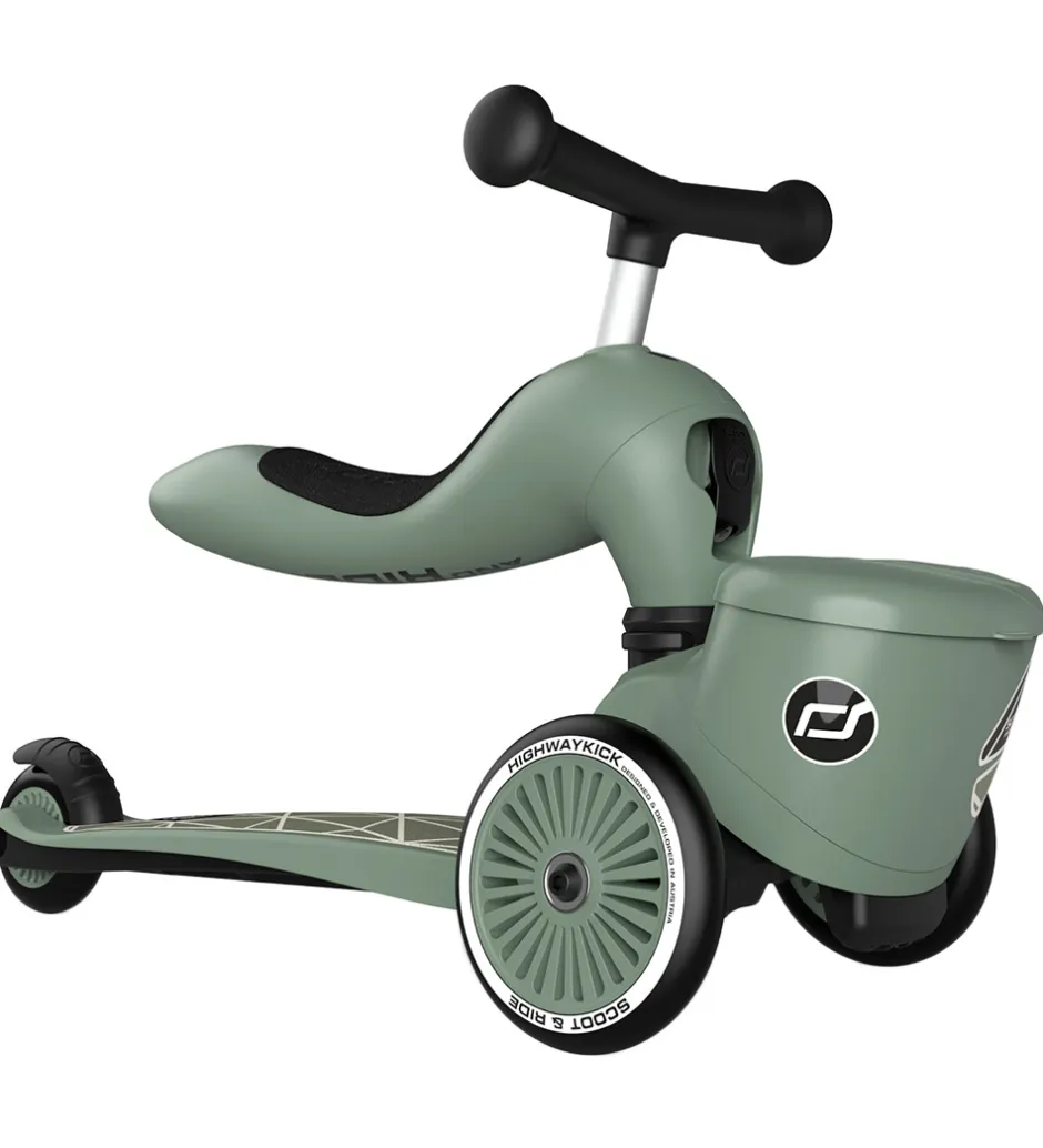 Løbecykler|Løbehjul*Scoot and Ride Highwaykick 1 Lifestyle - Green Lines