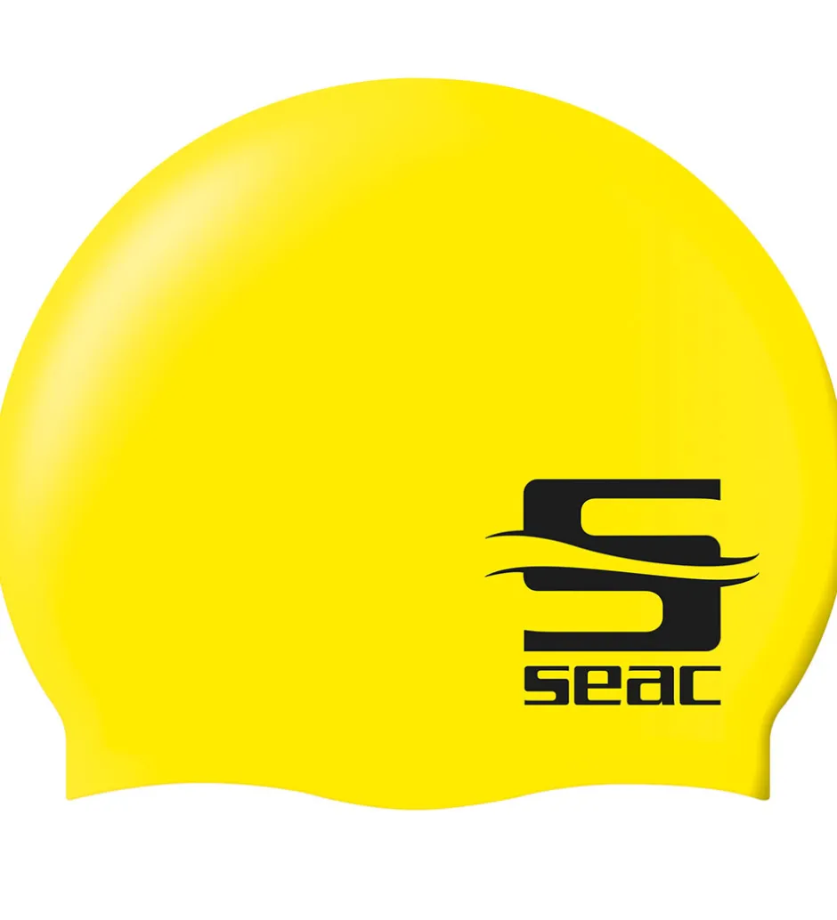 Seac Badehætte - Silikone - Junior - Gul
