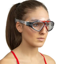 Svømmebriller|Dykkermasker*Seac Dykkerbriller - Vision HD - Sort/Rød