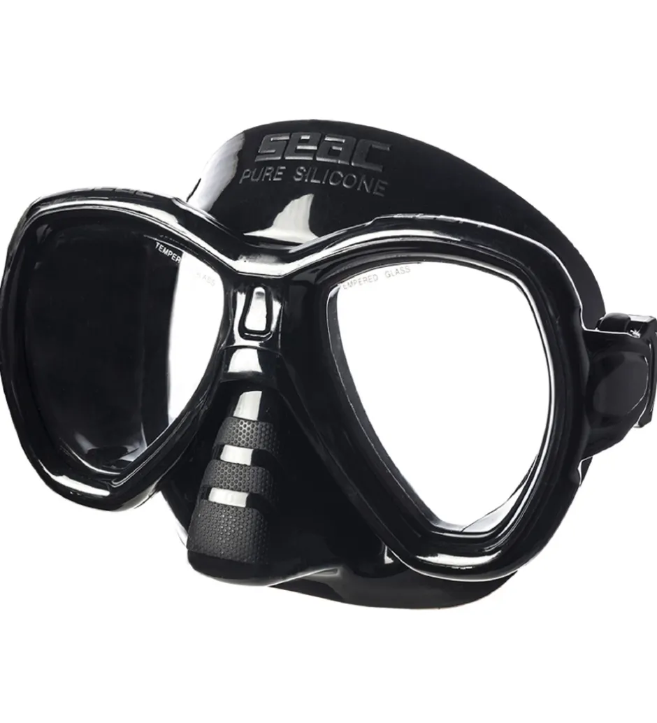 Dykkermasker*Seac Dykkermaske - Elba - Sort