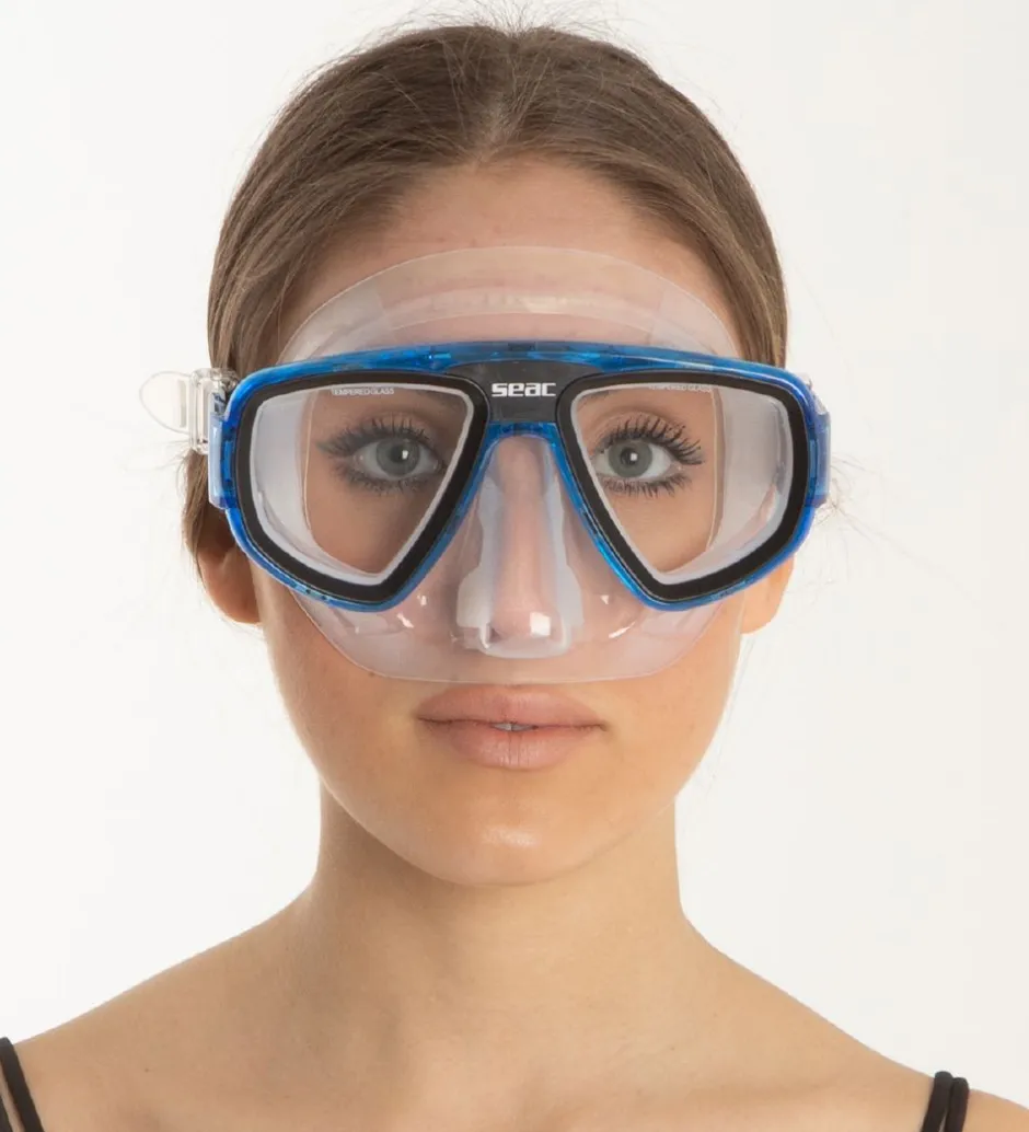 Dykkermasker*Seac Dykkermaske - Extreme 50 - Clear Blue