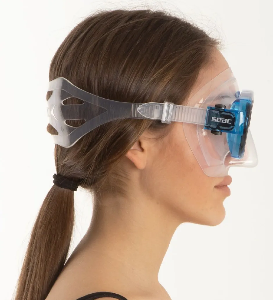 Dykkermasker*Seac Dykkermaske - Extreme 50 - Clear Blue