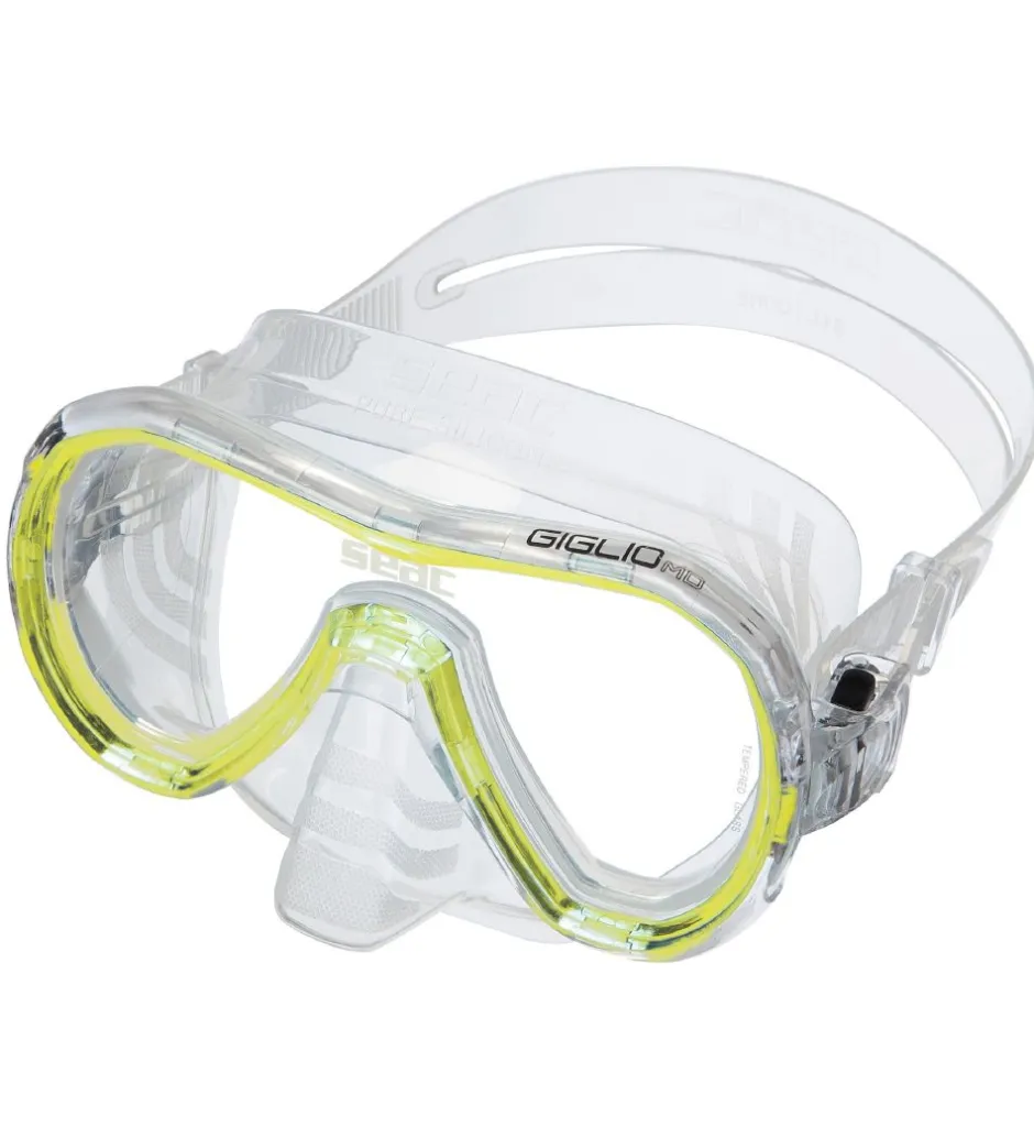 Dykkermasker*Seac Snorkelsæt - Giglio MD - Gul