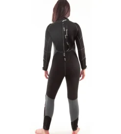 Våddragter|Snorkling*Seac Våddragt - Komoda Flex Lady 5 mm - Sort/Pink