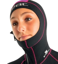 Seac Våddragt - Resort Flex Lady 5 mm - Sort/Pink