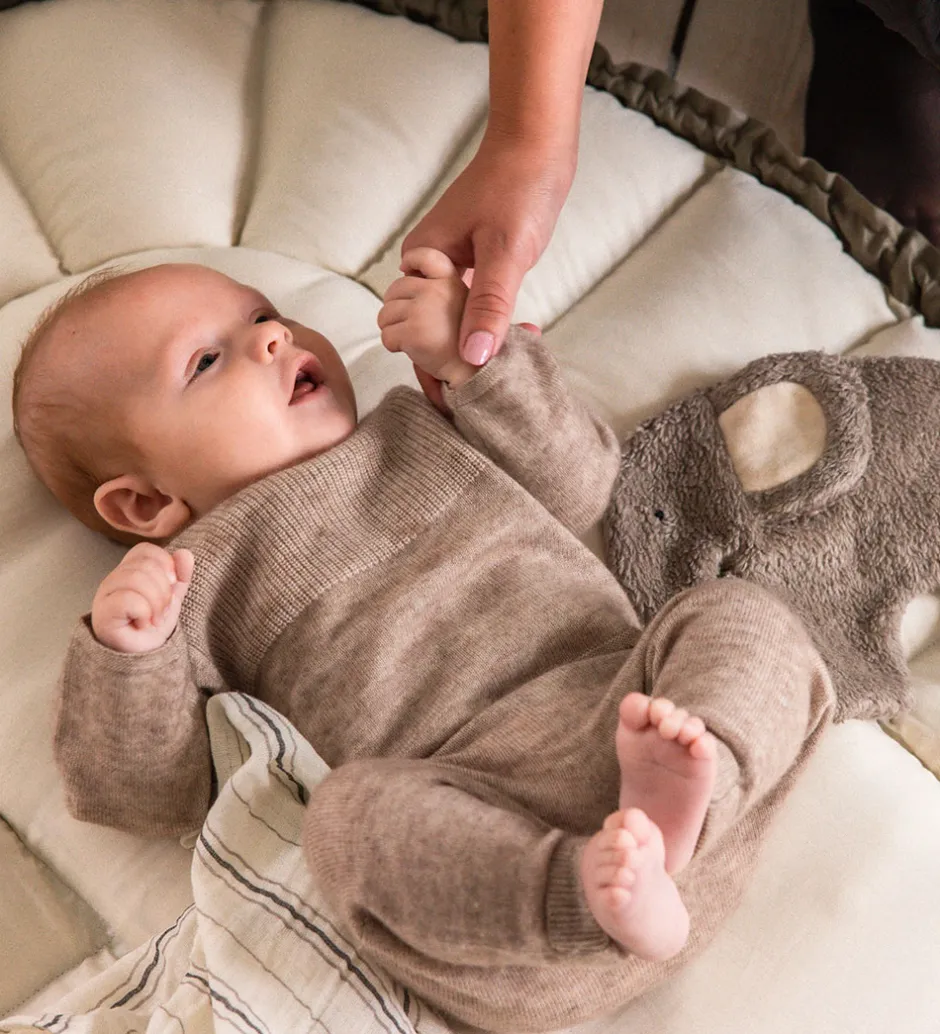 Barnevognsudstyr|Babynests*Sebra Babynest - 3-i-1 - Dark Olive