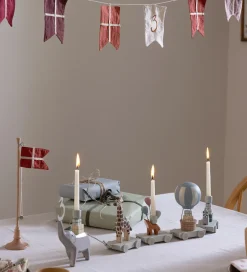 Sebra Fødselsdagstog - Træ - 55 cm - World Of