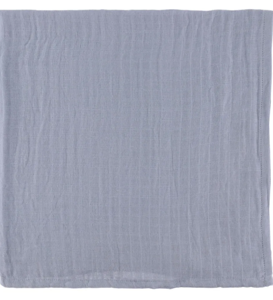 Sebra Stofbleer - 3-pak - 75x75 cm - Blue Olive/Forest lake Blue