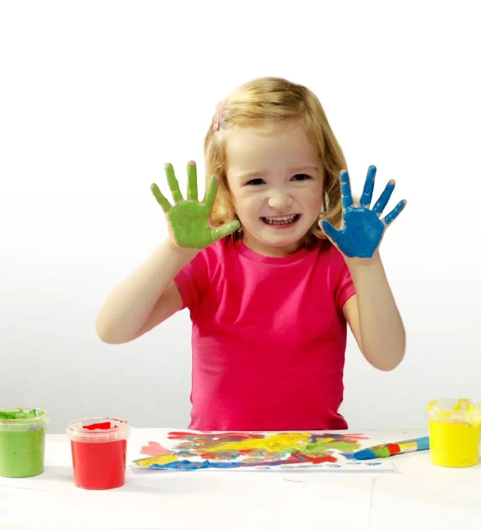 Maling*SES Creative Fingermaling - 4 x 145 ml