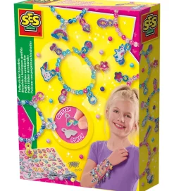 Kreasæt*SES Creative Kreasæt - Lav Dine Egne Armbånd - Puffy Stickers