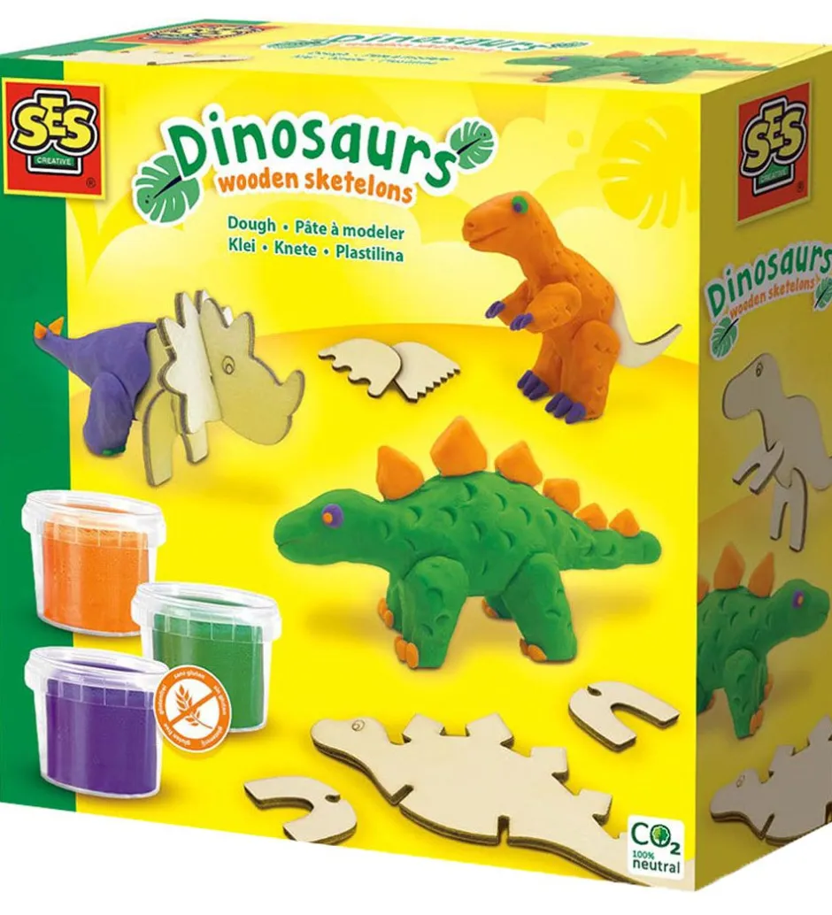 Modellervoks*SES Creative Modellervoks - Dinosaurer