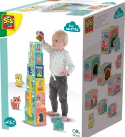 Stablelegetøj*SES Creative Stableklodser - Dyrefigurer