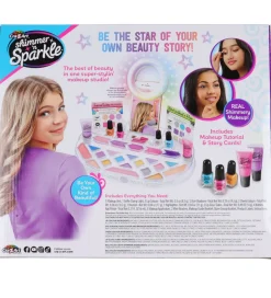 Sminke*Shimmer N Sparkle Sminkesæt m. Lys