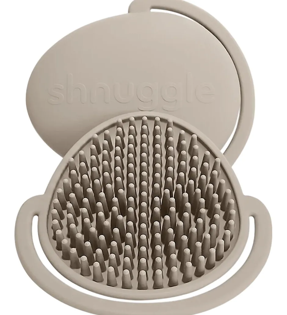 Hårbørster*Shnuggle Badebørste - Noos - Taupe