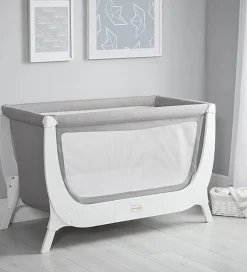 Senge*Shnuggle Barneseng - Ombygningssæt - 125x66 cm - Dove Grey