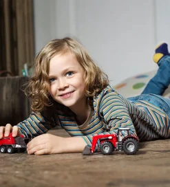 Traktorer*Siku Frontlæsser - Massey Ferguson - 1:50 - Rød