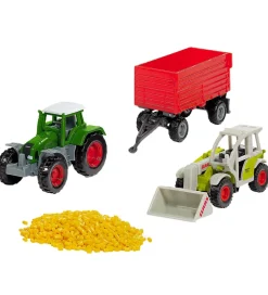 Traktorer*Siku Gavesæt - 4 Dele - 8 cm - Landbrug