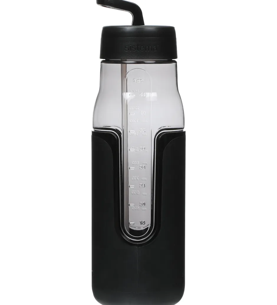 Drikkedunke|Drikkedunke*Sistema Drikkedunk - Flip Slipper - 1,5L - Sort