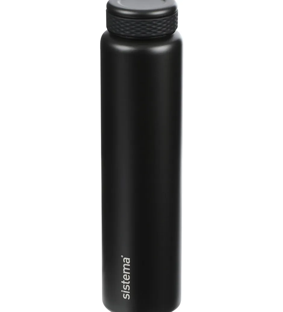 Sistema Termoflaske - Stainless Steel - 280 ml - Sort