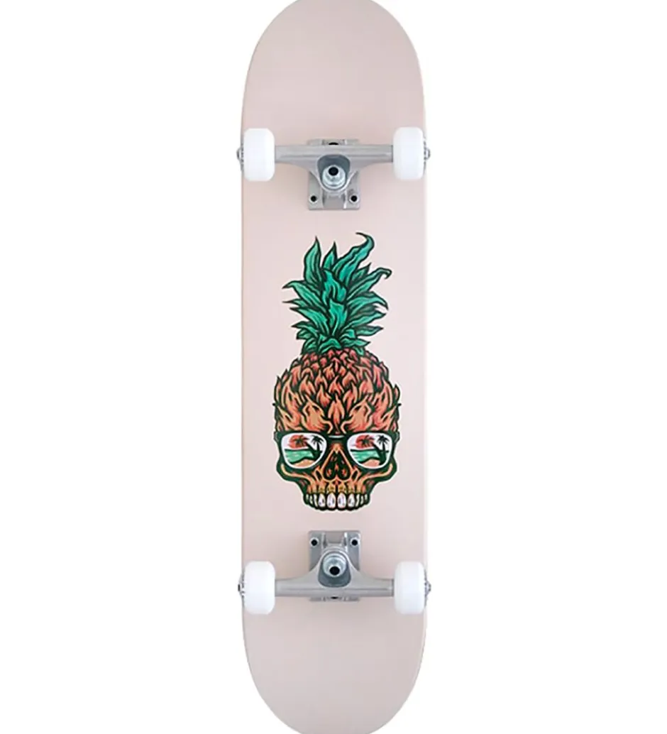 SkatenHagen Skateboard - 7.25" - Pineapple Skull
