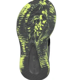 Skechers Sandal m. Lys - Light Sola - Charcaol/Black