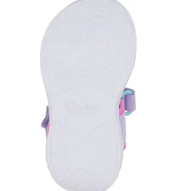 Skechers Sandaler m. Lys - Dreamy Unicorns - Lavender/Multi