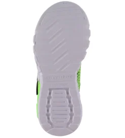 Blinkesko*Skechers Sko m. Lys - Flex-Glow Elite - Lime Black