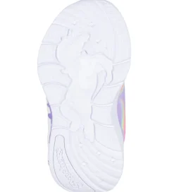 Blinkesko*Skechers Sko m. Lys - Unicorn Chaser - Lavender/Multi