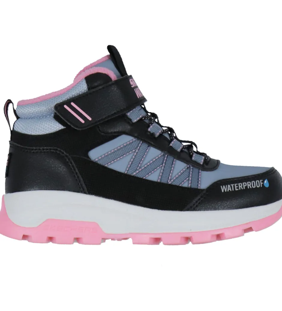 Støvler*Skechers Støvler - Storm Blazer - Tex - Black/Light Pink